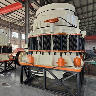 Tamaño de entrada 35-300mm AC motor de resorte Cone trituradora de piedra para su requisito
