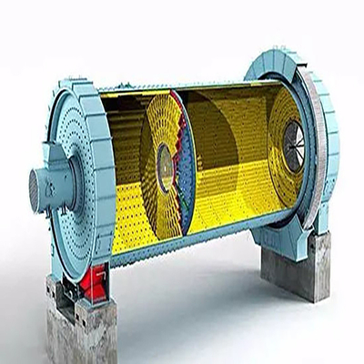 Ingeniero asignado 10-100tph Molino de molienda de bolas de mineral con velocidad de rotación 18-37kw