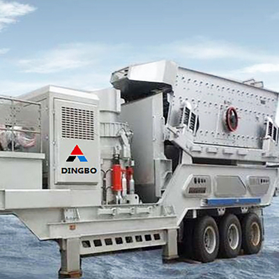 El exportador chino ofrece conveniente minería de rastreo de la trituradora de impacto móvil