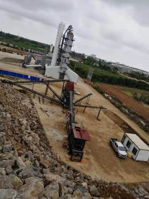 En el marco de la guía técnica, triturador móvil portátil de piedra caliza/granito/piedra de río/basalto