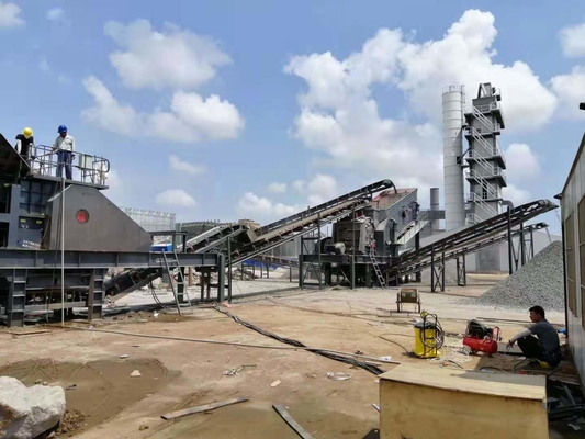 Instalación Fabricación de trituradoras de mandíbulas móviles con suministro permanente de piezas de repuesto