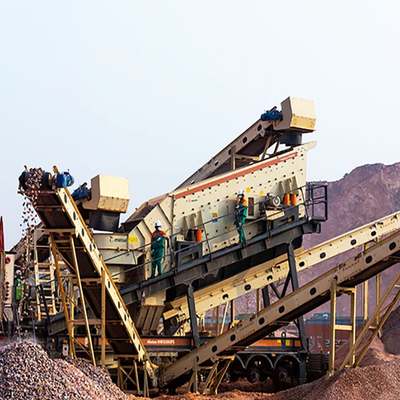 Máquina de trituración de cono de impacto de mandíbula móvil para agregados de mineral de piedra YD1349E912 dentro de 1