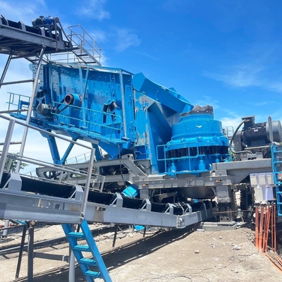 Máquina de trituración de cono de impacto de mandíbula móvil para agregados de mineral de piedra YD1349E912 dentro de 1