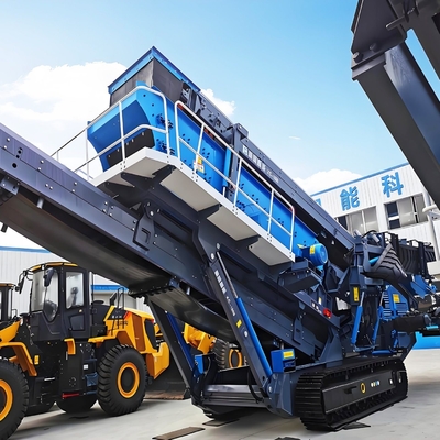 150tph Crawler Mobile Stone Impact Crusher Precios de la línea de trituración de rocas agregadas