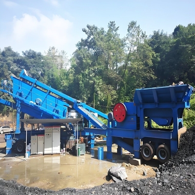 Instalación de una estación de trituración de mandíbulas móviles multifunción bajo orientación técnica