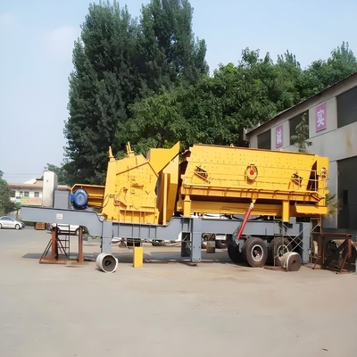 YD1349E912 trituradora de mandíbula móvil máquina de trituración de rocas de con motor de CA