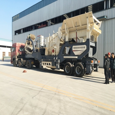 YD1349E912 trituradora de mandíbula móvil máquina de trituración de rocas de con motor de CA