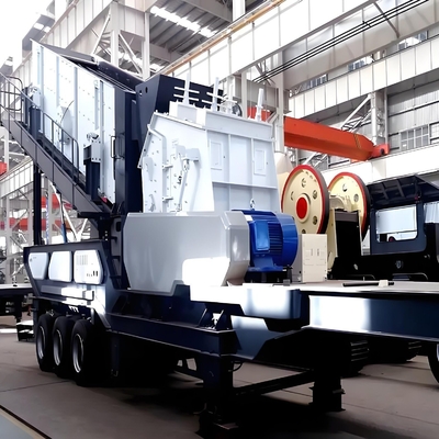 YD1349E912 trituradora de mandíbula móvil máquina de trituración de rocas de con motor de CA