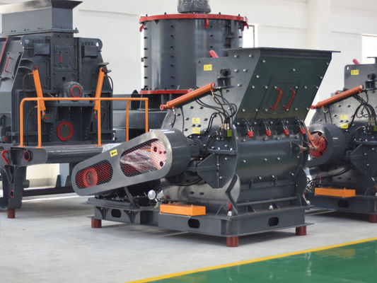 Los clientes requieren PC4008-75 Versión europea de la línea de producción de flujo de ritmo de molienda gruesa