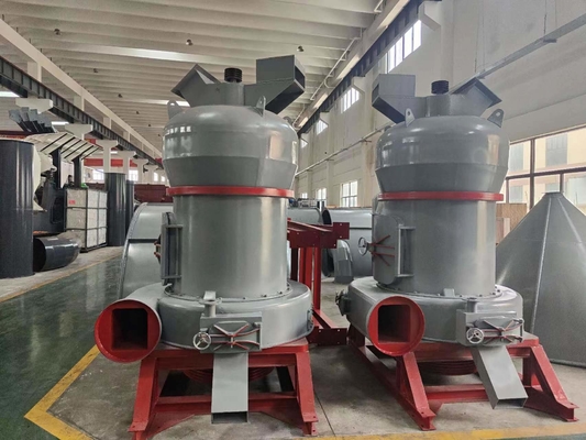 1-25tph Capacidad de la máquina de molienda de piedra caliza Raymond acabado Tamaño mm 0.18-0.045mm