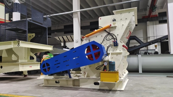 Máquina para hacer polvo en bruto Maquinaria para triturar martillos de piedra caliza con dispositivo de dosificación y copa de capacidad
