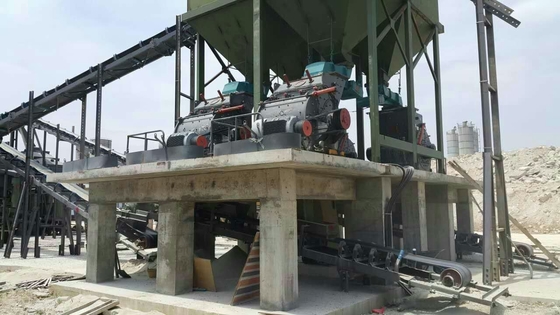 Tecnología avanzada PC de piedra caliza de polvo grueso línea de la máquina de molino de martillo con garantía