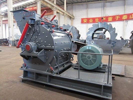 PC4008-75/PC4012-90/PC4012-90L/PC4015-132 Línea de máquinas de molino de martillos de yeso y piedra caliza