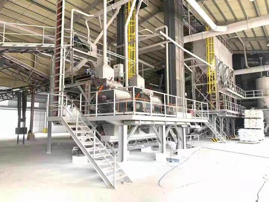 Instalación bajo guía técnica Línea de producción de molino de martillos de polvo grueso de bentonita