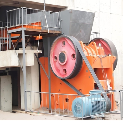 Triturador de mandíbulas de roca/minero/minería con tamaño de entrada de 0-410 mm y servicio postventa de 1 año