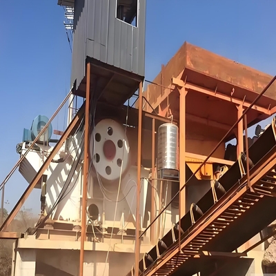 Triturador de mandíbulas de roca/minero/minería con tamaño de entrada de 0-410 mm y servicio postventa de 1 año