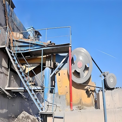 Triturador de mandíbulas de roca/minero/minería con tamaño de entrada de 0-410 mm y servicio postventa de 1 año