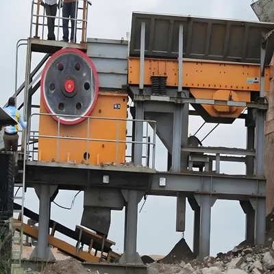 Máquina completa de trituración de roca trituradora de mandíbula de piedra con línea de selección a un precio asequible