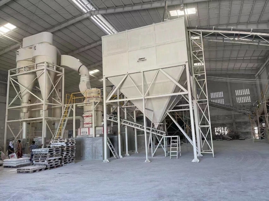 1-25tph Capacidad de piedra caliza Raymond molino de molienda máquina para los requisitos del cliente
