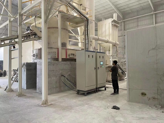 1-25tph Capacidad de piedra caliza Raymond molino de molienda máquina para los requisitos del cliente