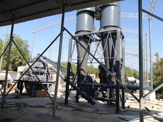 Raymond molino de molienda línea de la máquina para el mineral 80-325 malla de acuerdo con diferentes modelos