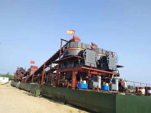 VSI7611 Máquinas para la fabricación de arena para la planta de fabricación de arena fluvial de grava gris de hierro