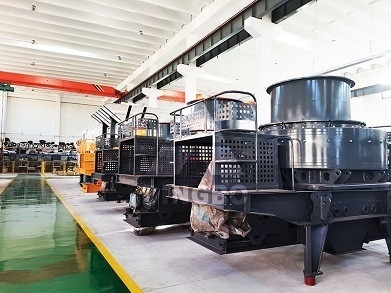 Máquina de fabricación de arena VSI con certificación ISO y bajo mantenimiento