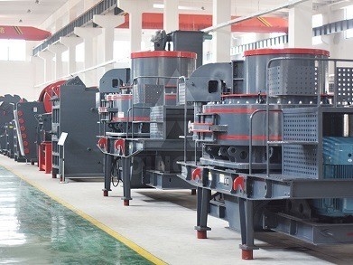 Máquina de fabricación de arena VSI con certificación ISO y bajo mantenimiento