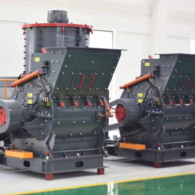 Versión europea PC Molino de molienda de martillo de polvo grueso con velocidad de rotación de 550-800 mm