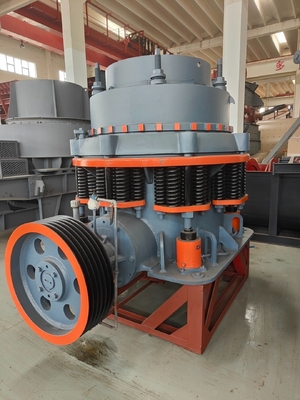 Tamaño de entrada 35-300mm AC motor de resorte Cone trituradora de piedra para su requisito