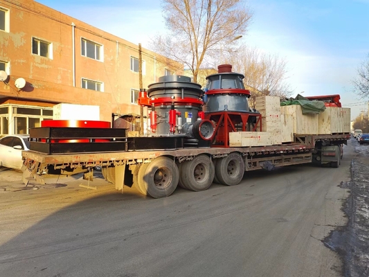 30-280kw de potencia del motor de personalización del cone de primavera trituradora para el mineral de dureza media quebradizo