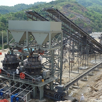 5-800tph Capacidad Pyb serie de cone de primavera trituradora para máquinas de minería salida tamaño 3-60mm