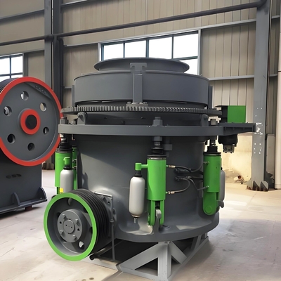 160-400kw Motor de energía Minería de piedra agregado Cantera de granito Condensador de cono hidráulico