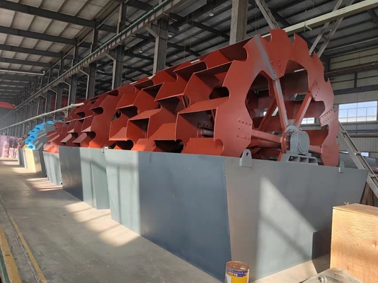 Experto en la fabricación de lavadoras de arena de ruedas con suministro de piezas de repuesto de por vida