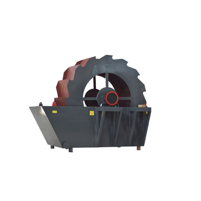 Potencia del motor 5.5-18.5kw Consumo de agua 20-60t/h Lavadora de arena de ruedas experimentada