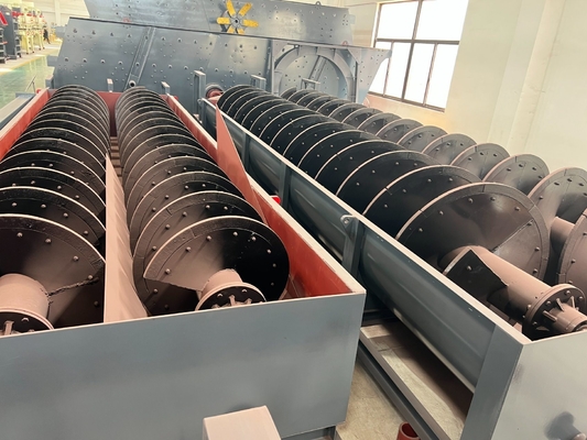 Lavadora de arena en espiral con capacidad T/H 100-350tph dentro de la potencia del motor 11-18.5kw