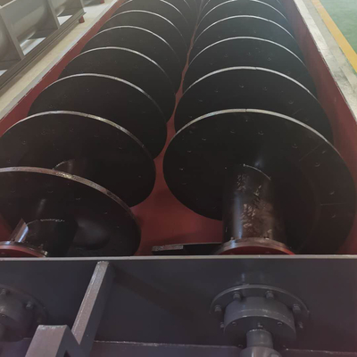 Lavadora de arena en espiral con velocidad de rotación de 17-21r/min y instalación de guía técnica