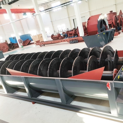 Vender lavadora de arena en espiral para consumo de agua 10-300t/h y diámetro de tornillo 920-1120mm